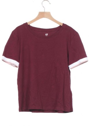 Dětské tričko  H&M, Velikost 14-15y/ 168-170 cm, Barva Červená, 95% bavlna, 5% elastan, Cena  335,00 Kč