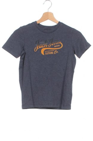 Детска тениска Jack & Jones, Размер 9-10y/ 140-146 см, Цвят Син, 60% памук, 40% полиестер, Цена 27,30 лв.