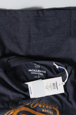 Детска тениска Jack & Jones, Размер 9-10y/ 140-146 см, Цвят Син, 60% памук, 40% полиестер, Цена 16,77 лв.