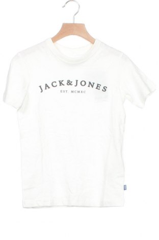 Детска тениска Jack & Jones, Размер 7-8y/ 128-134 см, Цвят Бял, Памук, Цена 14,82 лв.