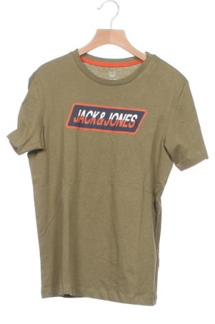 Kinder T-Shirt Jack & Jones, Größe 12-13y/ 158-164 cm, Farbe Grün, Baumwolle, Preis 13,67 €