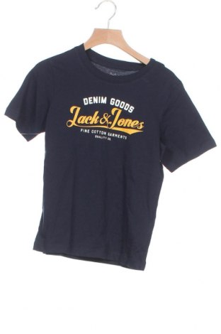 Kinder T-Shirt Jack & Jones, Größe 9-10y/ 140-146 cm, Farbe Blau, Baumwolle, Preis 17,09 €