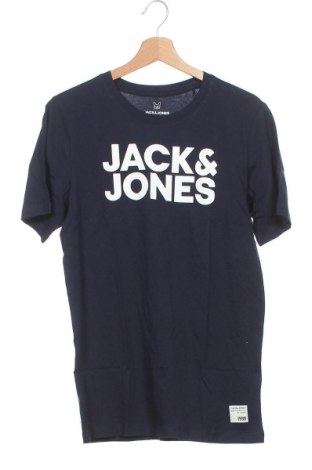 Kinder T-Shirt Jack & Jones, Größe 15-18y/ 170-176 cm, Farbe Blau, Baumwolle, Preis 11,69 €