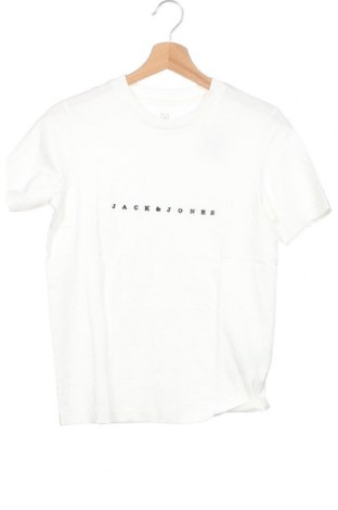 Kinder T-Shirt Jack & Jones, Größe 11-12y/ 152-158 cm, Farbe Weiß, Baumwolle, Preis 14,85 €