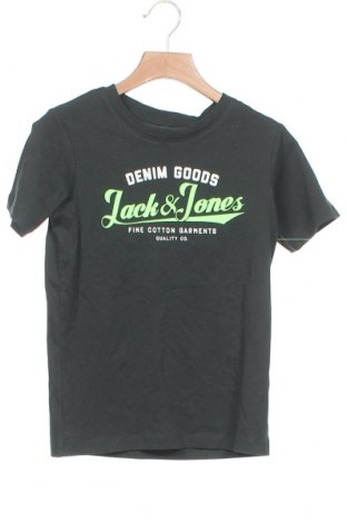 Dziecięcy T-shirt Jack & Jones, Rozmiar 6-7y/ 122-128 cm, Kolor Zielony, Bawełna, Cena 77,96 zł