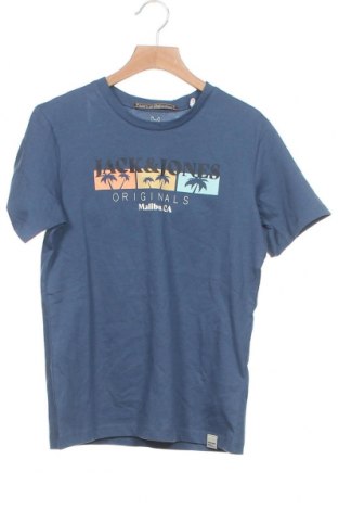Детска тениска Jack & Jones, Размер 10-11y/ 146-152 см, Цвят Син, Памук, Цена 22,62 лв.