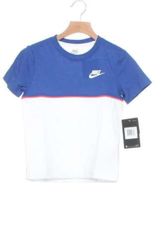 Детска тениска Nike, Размер 5-6y/ 116-122 см, Цвят Бял, Памук, Цена 44,25 лв.