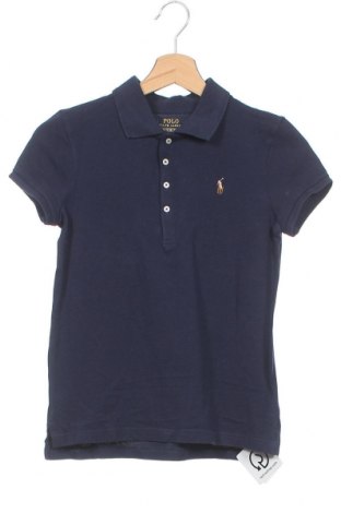 Dziecięcy T-shirt Polo By Ralph Lauren, Rozmiar 12-13y/ 158-164 cm, Kolor Niebieski, 98% bawełna, 2% elastyna, Cena 89,56 zł