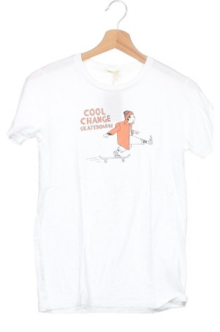 Kinder T-Shirt Scout, Größe 11-12y/ 152-158 cm, Farbe Weiß, Baumwolle, Preis 15,08 €