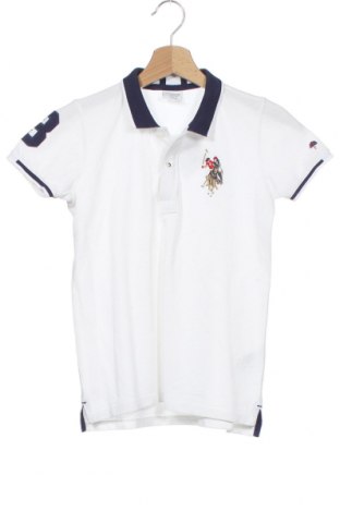Dětské tričko  U.S. Polo Assn., Velikost 8-9y/ 134-140 cm, Barva Bílá, Bavlna, Cena  574,00 Kč