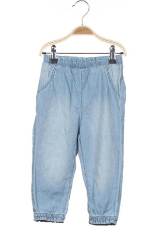 Dětské džíny  H&M, Velikost 18-24m/ 86-98 cm, Barva Modrá, Bavlna, Cena  494,00 Kč