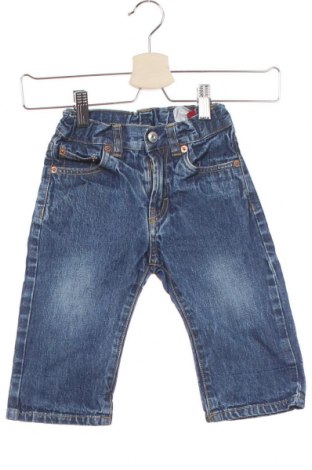 Dětské džíny  H&M L.O.G.G., Velikost 12-18m/ 80-86 cm, Barva Modrá, 100% bavlna, Cena  399,00 Kč