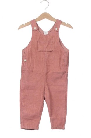 Dětská kombinéza  H&M, Velikost 9-12m/ 74-80 cm, Barva Popelavě růžová, Bavlna, Cena  526,00 Kč