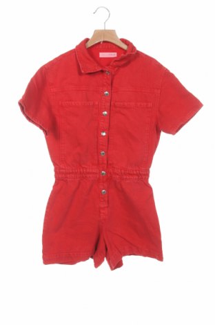 Kinder Overall Zara, Größe 11-12y/ 152-158 cm, Farbe Rot, Baumwolle, Preis 19,90 €