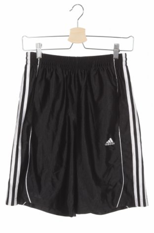 Detské krátke nohavice  Adidas, Veľkosť 10-11y/ 146-152 cm, Farba Čierna, Polyester, Cena  13,04 €
