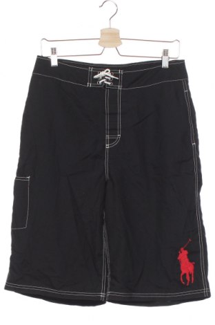Pantaloni scurți pentru copii Polo By Ralph Lauren, Mărime 15-18y/ 170-176 cm, Culoare Negru, 100% poliester, Preț 106,11 Lei