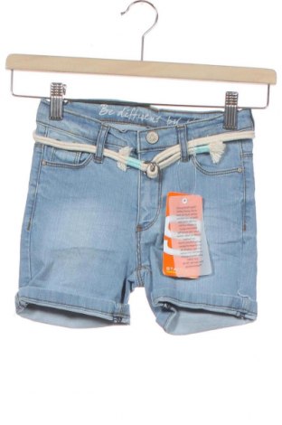Детски къс панталон Staccato, Размер 5-6y/ 116-122 см, Цвят Син, 98% памук, 2% еластан, Цена 20,80 лв.