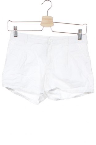 Pantaloni scurți pentru copii United Colors Of Benetton, Mărime 8-9y/ 134-140 cm, Culoare Alb, Bumbac, Preț 85,53 Lei