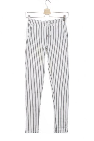 Pantaloni pentru copii Garcia, Mărime 12-13y/ 158-164 cm, Culoare Alb, 65% viscoză, 32% poliamidă, 3% elastan, Preț 118,42 Lei