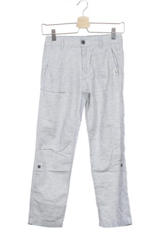 Dětské kalhoty  H&M L.O.G.G., Velikost 9-10y/ 140-146 cm, Barva Šedá, 78% bavlna, 22% len, Cena  446,00 Kč