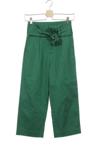 Pantaloni pentru copii Reserved, Mărime 10-11y/ 146-152 cm, Culoare Verde, 98% bumbac, 2% elastan, Preț 85,53 Lei
