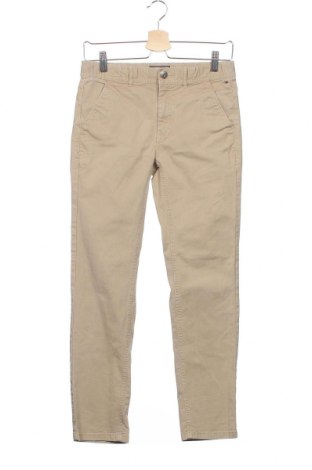 Pantaloni pentru copii Tommy Hilfiger, Mărime 13-14y/ 164-168 cm, Culoare Bej, 97% bumbac, 3% elastan, Preț 389,14 Lei