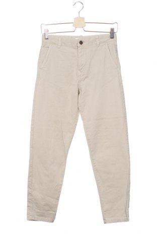 Pantaloni pentru copii Zara, Mărime 11-12y/ 152-158 cm, Culoare Bej, 97% bumbac, 3% elastan, Preț 111,84 Lei