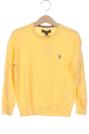 Detský sveter  Polo By Ralph Lauren, Veľkosť 4-5y/ 110-116 cm, Farba Žltá, 100% bavlna, Cena  66,50 €