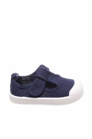 Sandale pentru copii H&M, Mărime 18, Culoare Albastru, Textil, Preț 92,11 Lei