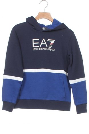 Dziecięca bluza Emporio Armani, Rozmiar 7-8y/ 128-134 cm, Kolor Niebieski, 88% bawełna, 12% poliester, Cena 223,50 zł