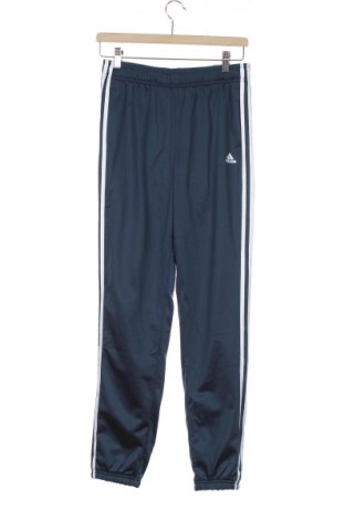 Kinder Sporthose Adidas, Größe 13-14y/ 164-168 cm, Farbe Blau, 100% Polyester, Preis 26,47 €