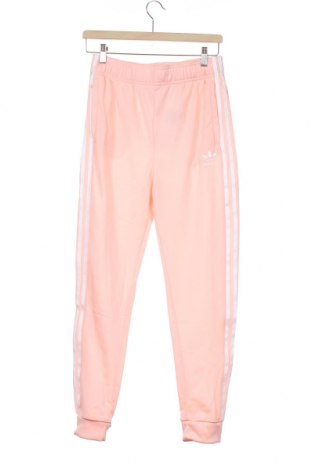 Dziecięce spodnie sportowe Adidas Originals, Rozmiar 13-14y/ 164-168 cm, Kolor Różowy, 100% poliester, Cena 157,93 zł