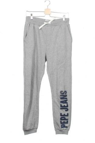 Kinder Sporthose Pepe Jeans, Größe 15-18y/ 170-176 cm, Farbe Grau, Baumwolle, Preis 34,41 €