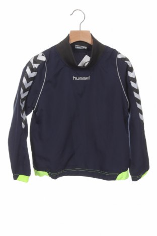 Dětská sportovní bunda  Hummel, Velikost 6-7y/ 122-128 cm, Barva Modrá, Polyester, Cena  606,00 Kč