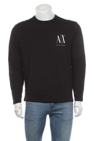 Pánské tričko  Armani Exchange, Velikost L, Barva Černá, Bavlna, Cena  2 628,00 Kč