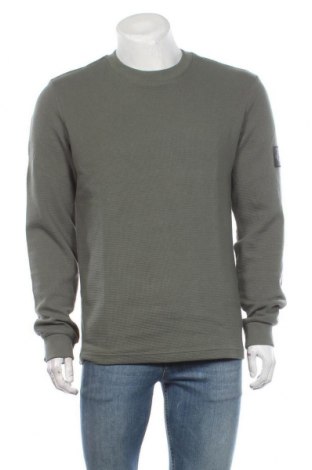 Ανδρική μπλούζα Calvin Klein Jeans, Μέγεθος L, Χρώμα Πράσινο, Βαμβάκι, Τιμή 71,81 €