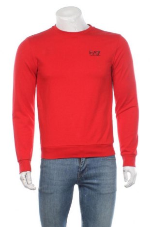 Мъжка блуза Emporio Armani, Размер S, Цвят Червен, Памук, Цена 149,25 лв.