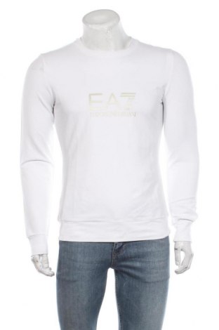 Мъжка блуза Emporio Armani, Размер M, Цвят Бял, 95% памук, 5% еластан, Цена 171,75 лв.