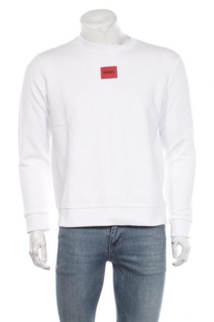 Męska bluzka Hugo Boss, Rozmiar S, Kolor Biały, 96% bawełna, 4% elastyna, Cena 335,71 zł