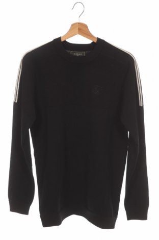 Herren Shirt SikSilk, Größe XS, Farbe Schwarz, 86% Baumwolle, 12% Polyamid, 2% Elastan, Preis 34,41 €