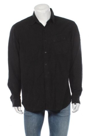 Мъжка риза Belstaff, Размер XXL, Цвят Черен, Памук, Цена 102,22 лв.