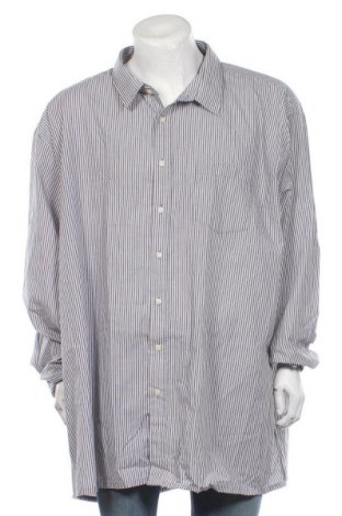 Ανδρικό πουκάμισο Dressmann, Μέγεθος 5XL, Χρώμα Γκρί, 65% πολυεστέρας, 35% βαμβάκι, Τιμή 16,89 €