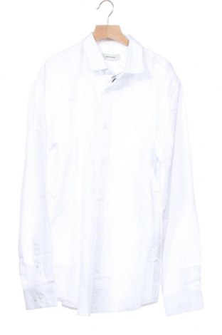 Ανδρικό πουκάμισο Jack & Jones, Μέγεθος M, Χρώμα Λευκό, 60% βαμβάκι, 40% πολυεστέρας, Τιμή 21,03 €