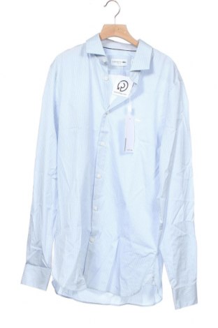 Мъжка риза Lacoste, Размер M, Цвят Син, Памук, Цена 167,30 лв.