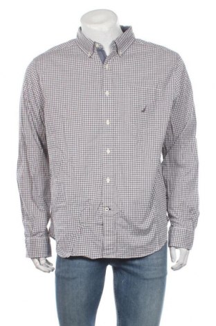 Ανδρικό πουκάμισο Nautica, Μέγεθος XL, Χρώμα Γκρί, 98% βαμβάκι, 2% ελαστάνη, Τιμή 64,30 €