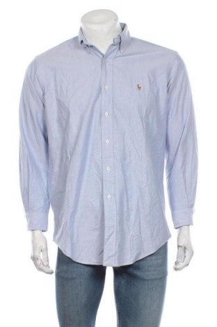 Мъжка риза Ralph Lauren, Размер L, Цвят Син, Памук, Цена 48,00 лв.