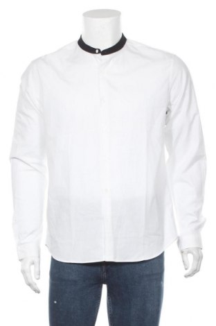 Ανδρικό πουκάμισο Sandro, Μέγεθος XL, Χρώμα Λευκό, Βαμβάκι, Τιμή 27,28 €