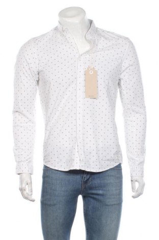 Мъжка риза Tom Tailor, Размер S, Цвят Бял, 98% памук, 2% еластан, Цена 69,00 лв.