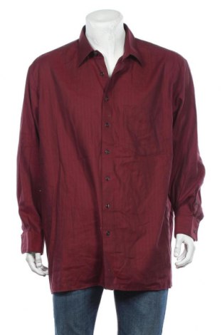 Herrenhemd Walbusch, Größe XXL, Farbe Rot, Baumwolle, Preis 10,13 €