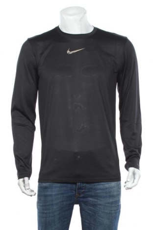 Bluză trening de bărbați Nike, Mărime M, Culoare Negru, Poliester, Preț 175,66 Lei